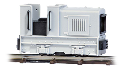 locomotive diesel Busch Loco d dgmeinder 15/18 blanc