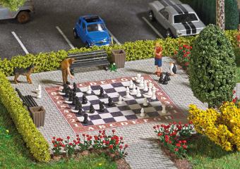 figurine Busch  Jeu d échecs de jardin