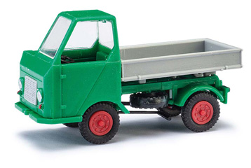 vehicule Busch Multicar M22 plateau vert