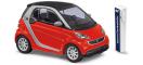 vehicule Busch Smart Fortwo Elec. Drive rouge vehicule Busch Smart Fortwo Elec. Drive rouge