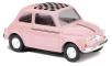 vehicule Busch Fiat 500 rose vehicule Busch Fiat 500 rose
