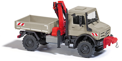 vehicule Busch Mb unimog + grue