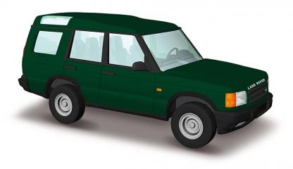 vehicule Busch Land rover discovery vert 1998