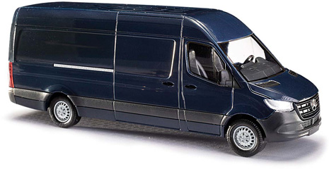 vehicule Busch Mercedes Benz Sprinter bleu