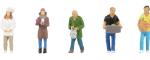 figurine Faller Marché hebdomadaire II figurine Faller Marché hebdomadaire II