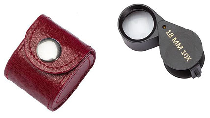 accessoire Faller Loupe  Poche + etui