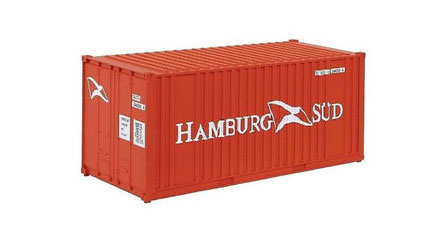 decors Faller container hamburg sud 20'