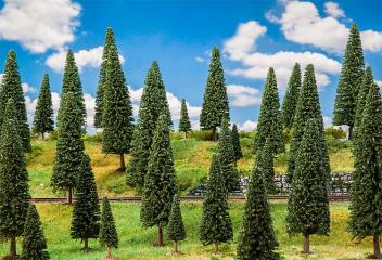 decors Faller Sapins assortis 10 pcs