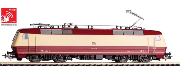 locomotive electrique PIKO Loco e 120 005-4 présérie  son
