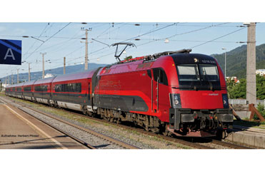 locomotive electrique PIKO  RAME RAILJET RH1216 OBB