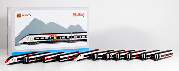 autorail PIKO Rame électrique 11 pièces 501008