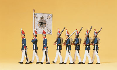 figurine Preiser garde de régiment