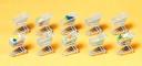 decors Preiser caddies 10 pieces decors Preiser caddies 10 pieces