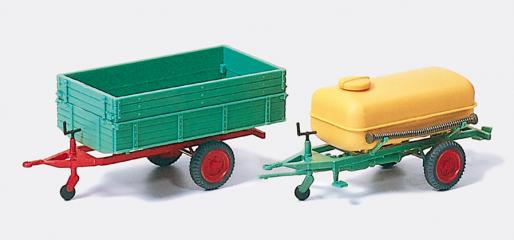 vehicule Preiser tracteur modele monte