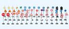 decors Preiser Panneaux routiers decors Preiser Panneaux routiers