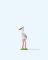 figurine Preiser cigogne figurine Preiser cigogne